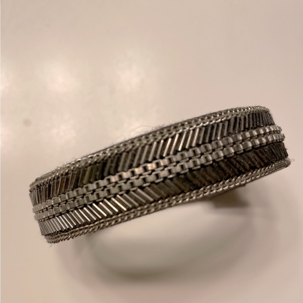 Stella & Dot silver adjustable bracelet